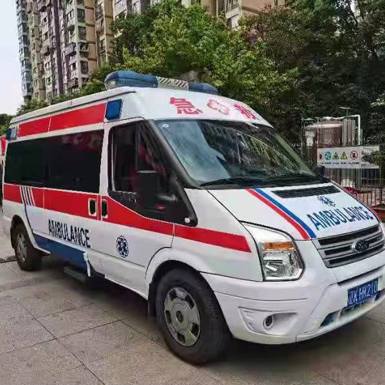 阳城长途救护车护送病人返乡